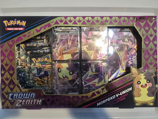 Crown Zenith – Morpeko V-Union Premium Playmat Collection (Sealed)