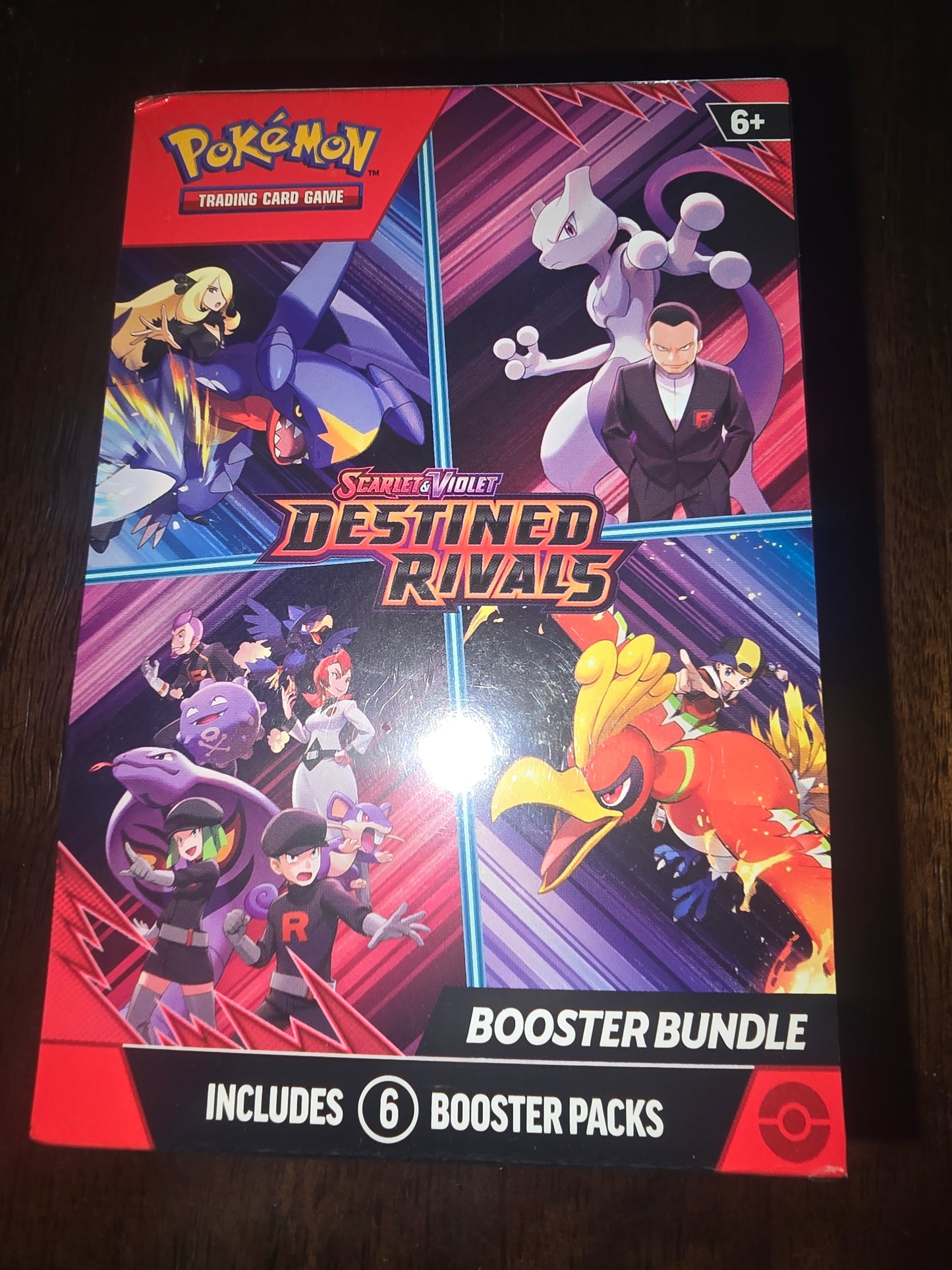 Pokémon TCG: Scarlet & Violet – Destined Rivals 6‑Pack Booster Bundle (Sealed