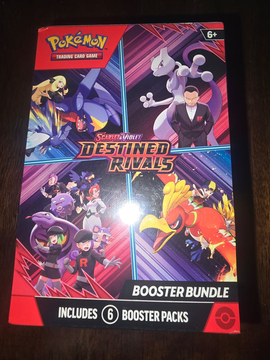 Pokémon TCG: Scarlet & Violet – Destined Rivals 6‑Pack Booster Bundle (Sealed